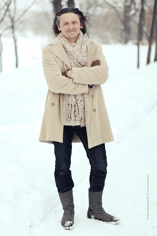 Михаил Бондарев на съёмках клипа "К тебе иду" / © фото Роман Данилин’ 2012 / www.romaha.su